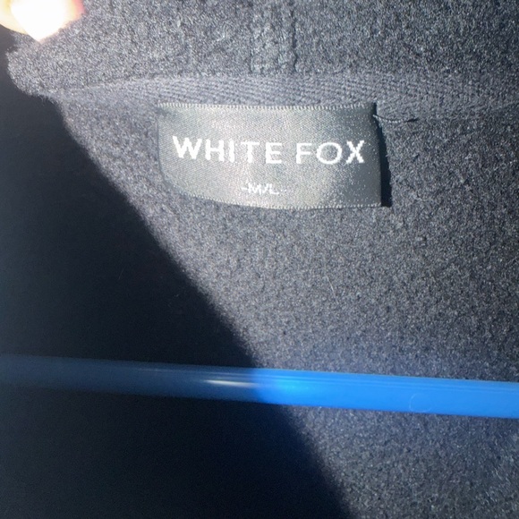 White Fox Boutique Black Hoodie - Picture 3 of 3
